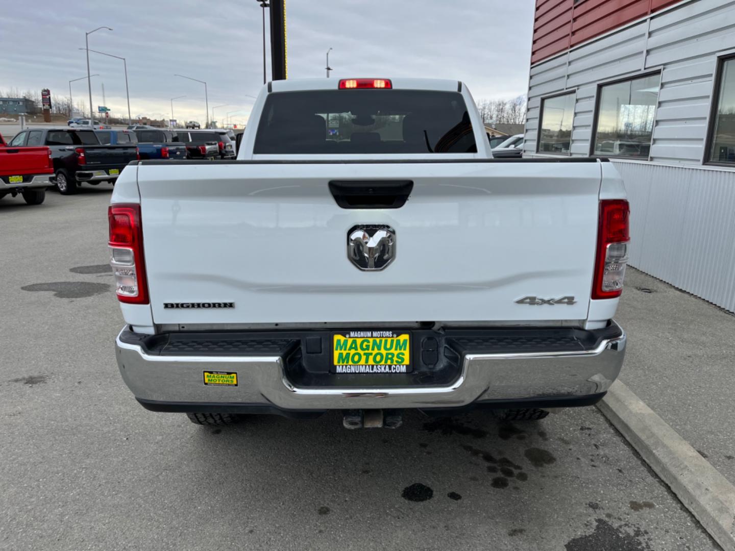 2023 WHITE /Grey RAM 2500 BIG HORN (3C6UR5DL5PG) with an 6.7L engine, Automatic transmission, located at 1960 Industrial Drive, Wasilla, 99654, (907) 274-2277, 61.573475, -149.400146 - Photo#3